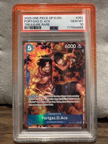 2024 Two Legends Portgas.D.Ace #OP08-052 card