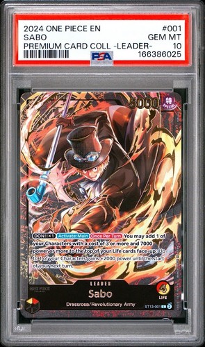 2024 Ultra Deck: The Three Brothers Sabo #ST13-001 card