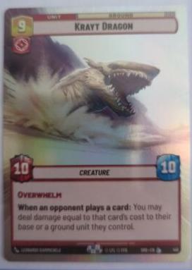 2024 Unlimited: Shadows of the Galaxy Krayt Dragon [Hyperspace Foil] #441 card