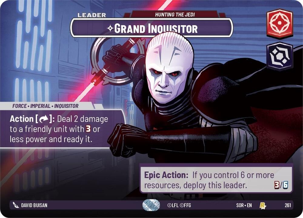 2024 Unlimited: Spark of Rebellion Grand Inquisitor #261 card