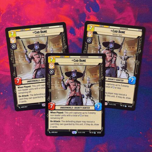 2024 Unlimited: Twilight of the Republic Cad Bane - Hostage Taker #187 card