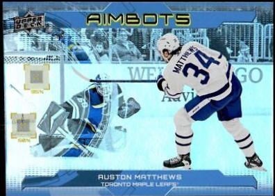 2024 Upper Deck Aimbot Auston Matthews #AB-21 card