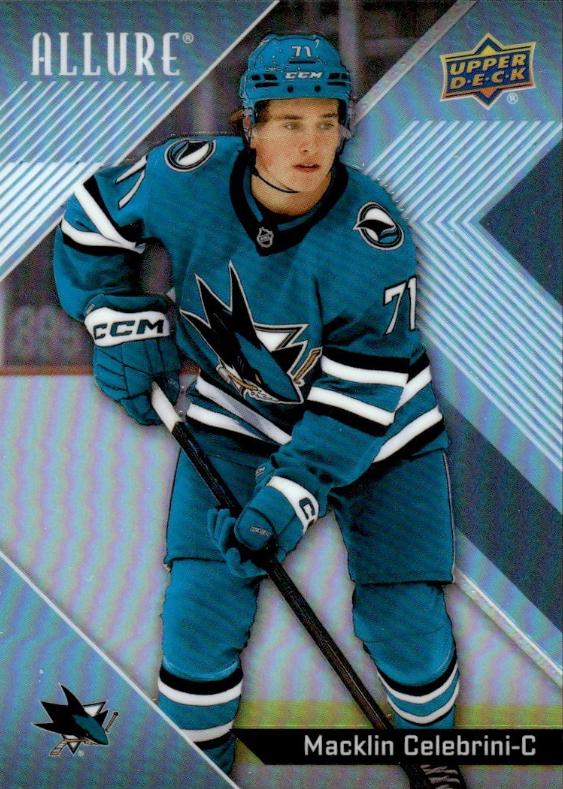 2024 Upper Deck Allure Macklin Celebrini [Extended Rookie] #AR-MC card
