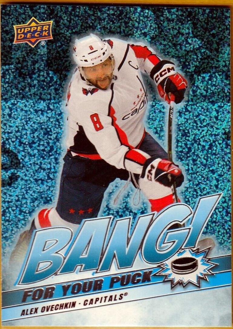 2024 Upper Deck Bang For Your Puck Alex Ovechkin [Speckle] #BP-8 card