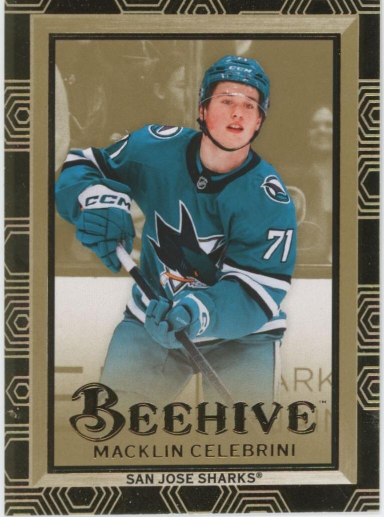 2024 Upper Deck Beehive Macklin Celebrini [Gold] #BH-24 card