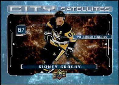 2024 Upper Deck City Satellites Sidney Crosby #CS-1 card