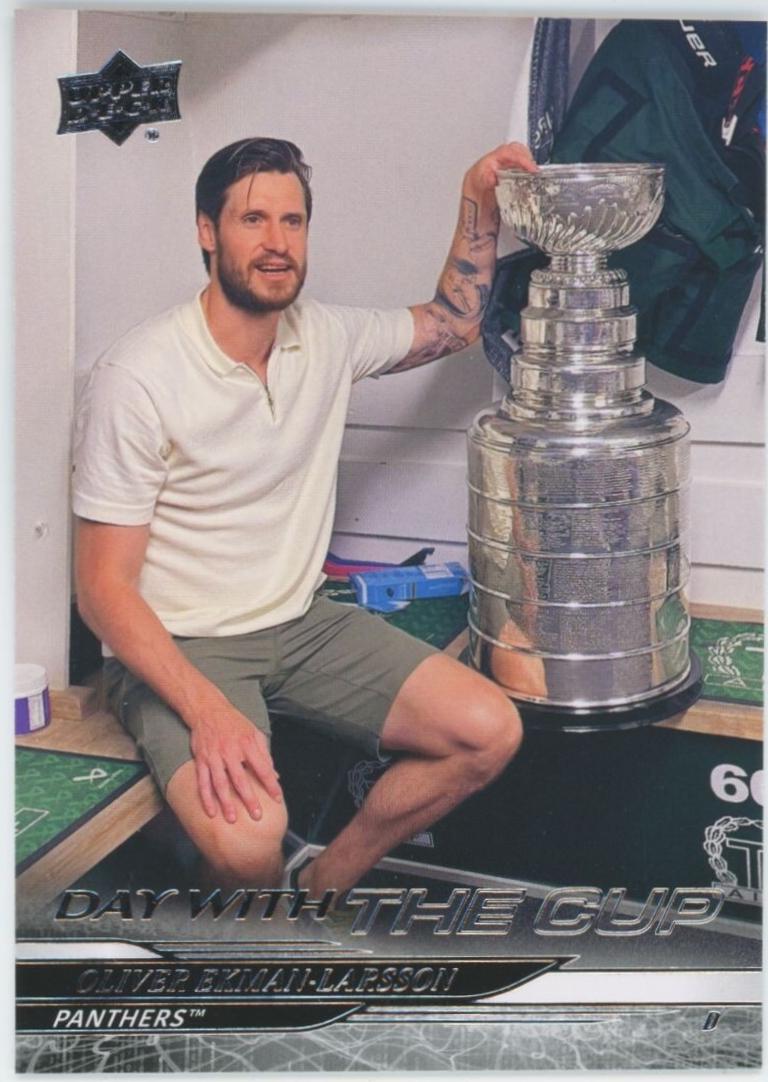 2024 Upper Deck Day With The Cup Oliver Ekman-Larsson #DC17 card