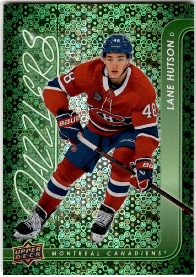 2024 Upper Deck Dazzlers Lane Hutson [Green] #DZ-76 card
