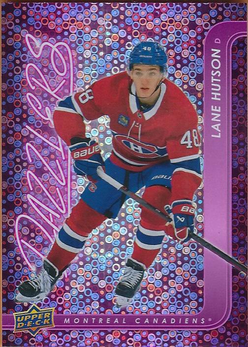 2024 Upper Deck Dazzlers Lane Hutson [Pink] #DZ-76 card