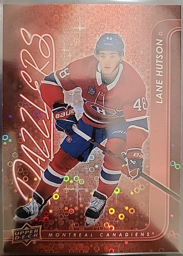 2024 Upper Deck Dazzlers Lane Hutson [Red] #DZ-76 card