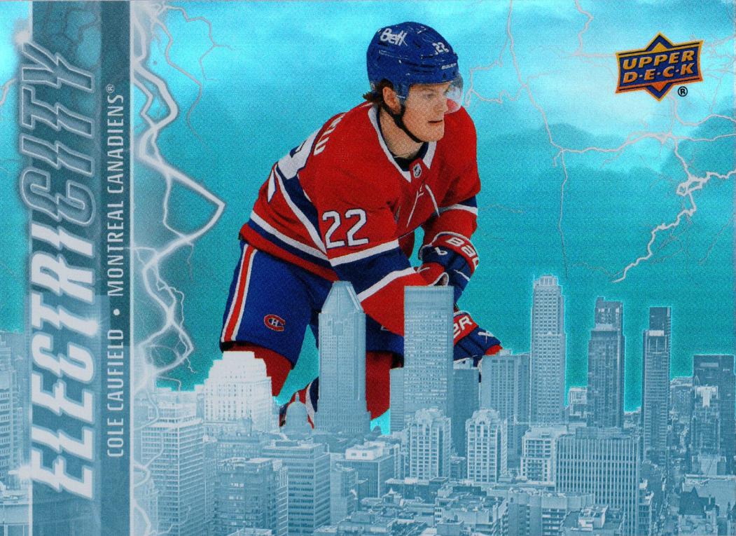 2024 Upper Deck ElectriCITY Cole Caufield #EC-30 card