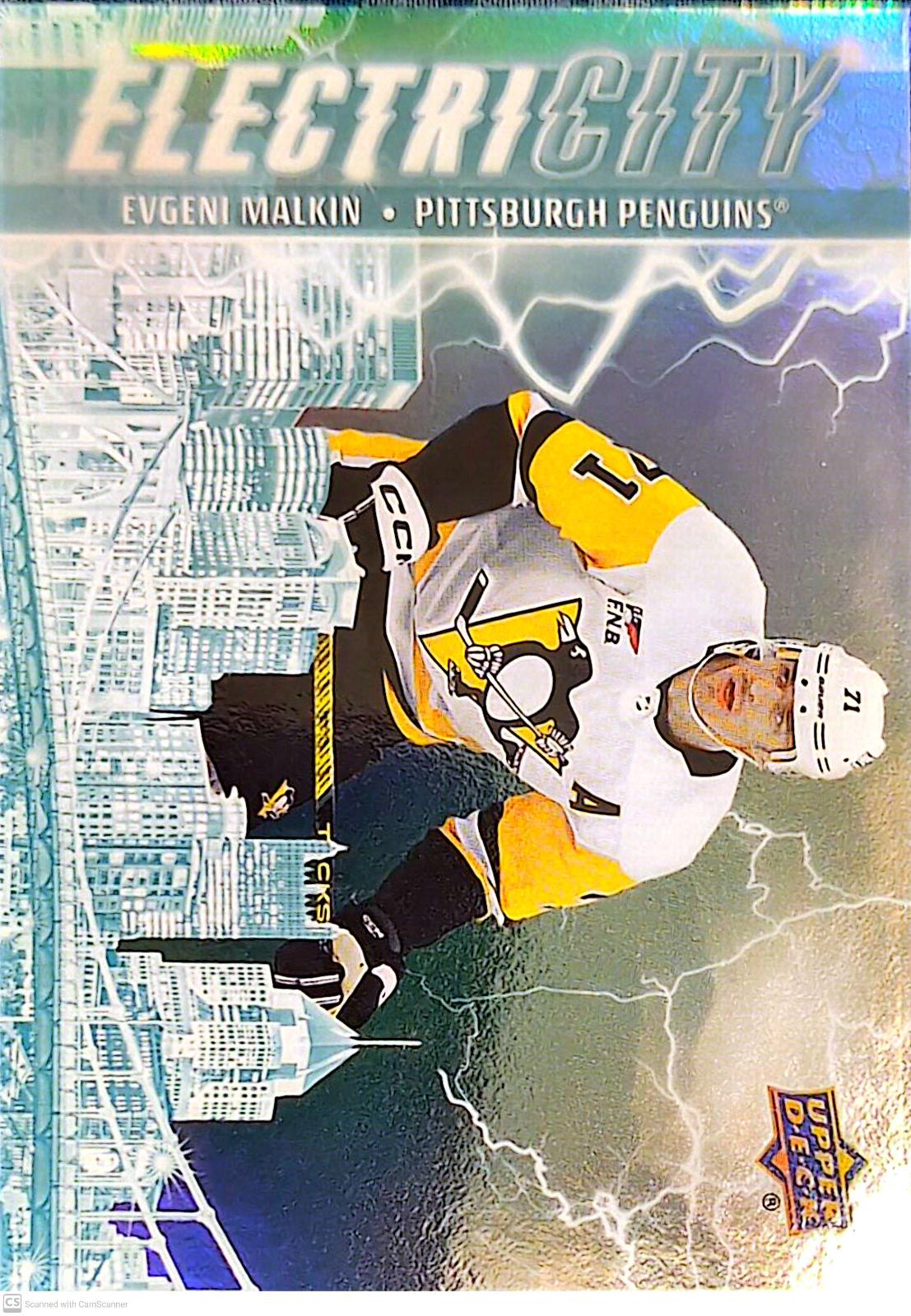2024 Upper Deck ElectriCITY Evgeni Malkin #EC-18 card