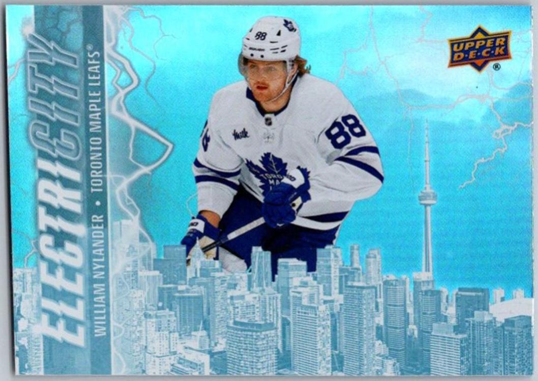 2024 Upper Deck ElectriCITY William Nylander #EC-20 card