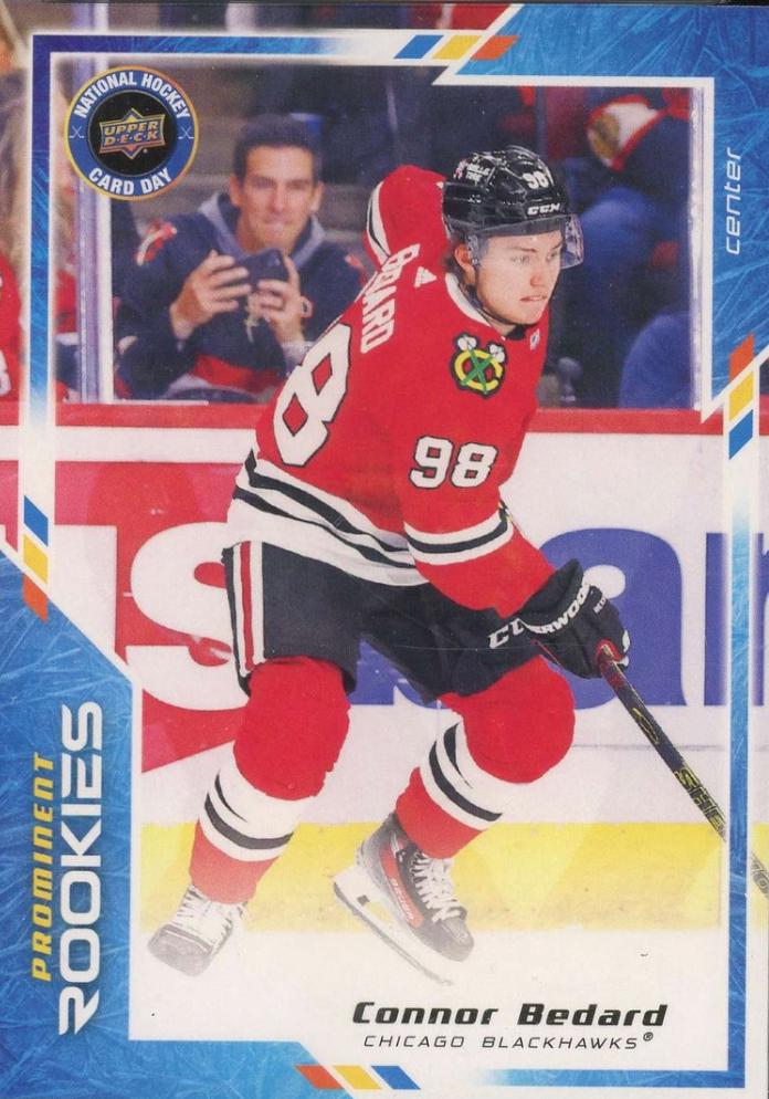 2024 Upper Deck National Card Day Connor Bedard #NHCD-1 card