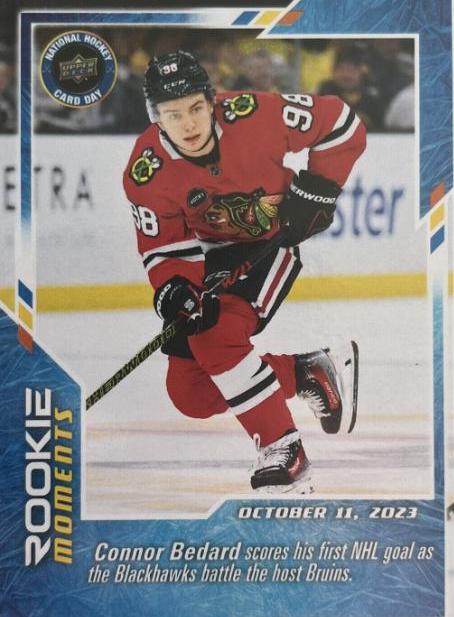 2024 Upper Deck National Card Day Connor Bedard #NHCD-31 card