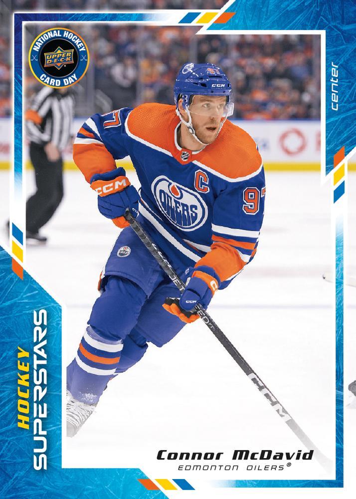 2024 Upper Deck National Card Day Connor McDavid #NHCD-11 card