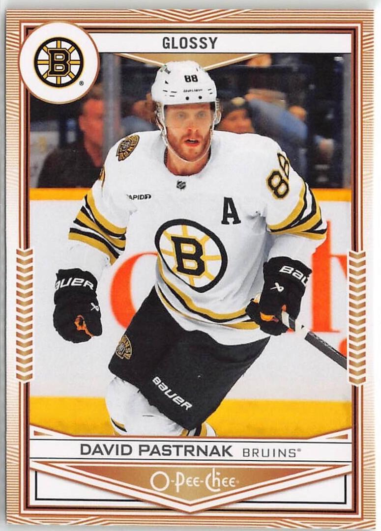 2024 Upper Deck O-Pee-Chee Glossy David Pastrnak #OG-17 card