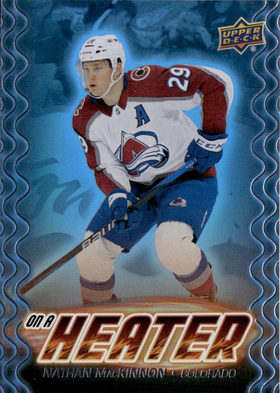 2024 Upper Deck On a Heater Nathan MacKinnon #OH-5 card