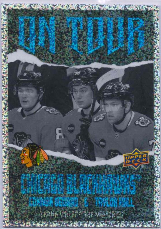 2024 Upper Deck On Tour Connor Bedard / Taylor Hall #OT-30 card