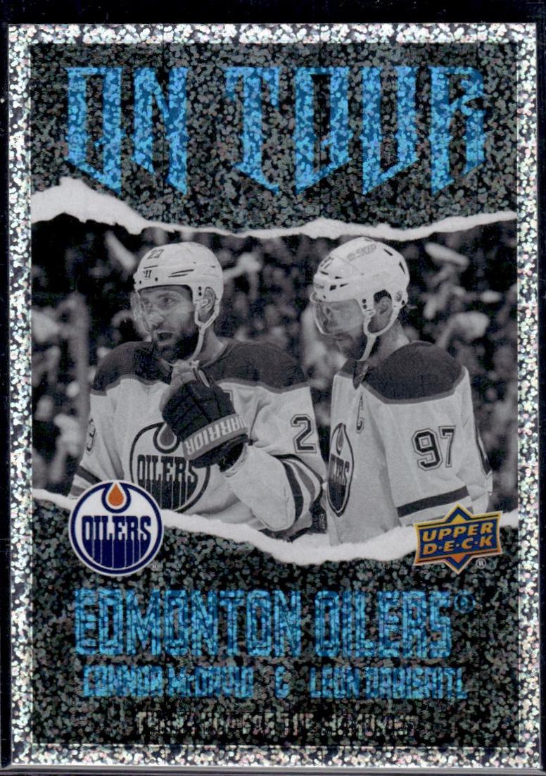 2024 Upper Deck On Tour Connor McDavid / Leon Draisaitl [Speckle] #OT-27 card