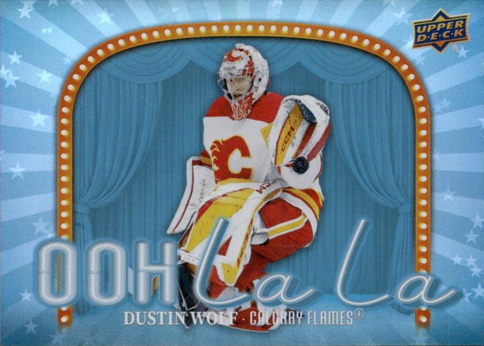2024 Upper Deck Ooh La La Dustin Wolf #OLL-15 card