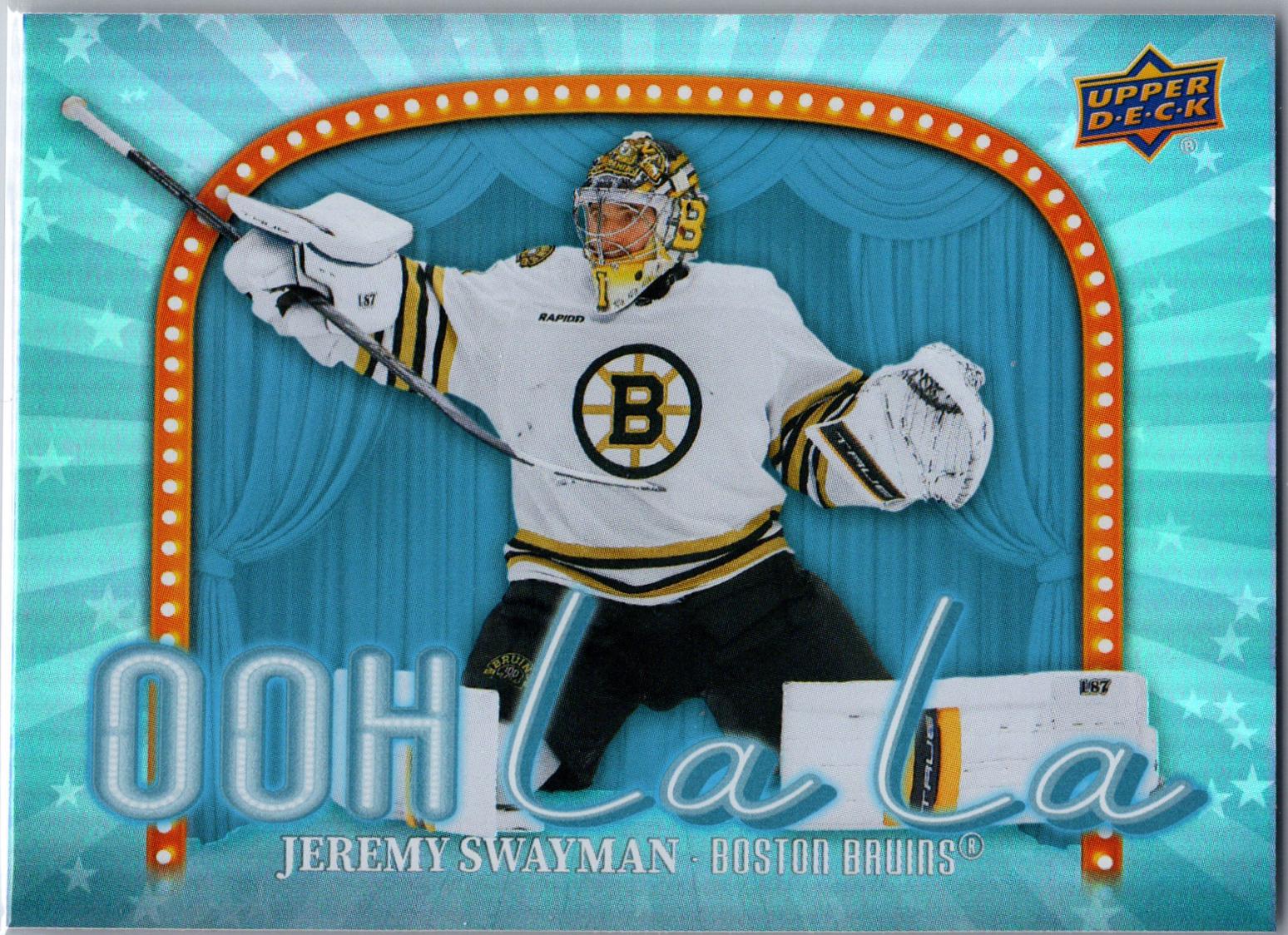 2024 Upper Deck Ooh La La Jeremy Swayman #OLL-4 card