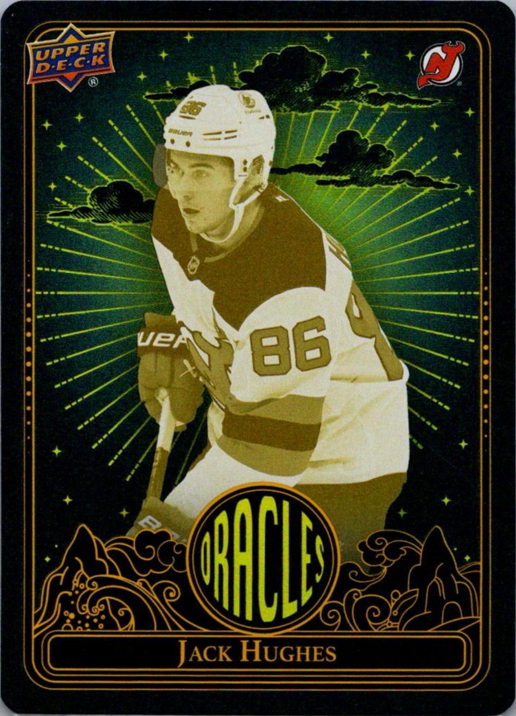 2024 Upper Deck Oracles Jack Hughes #O-36 card