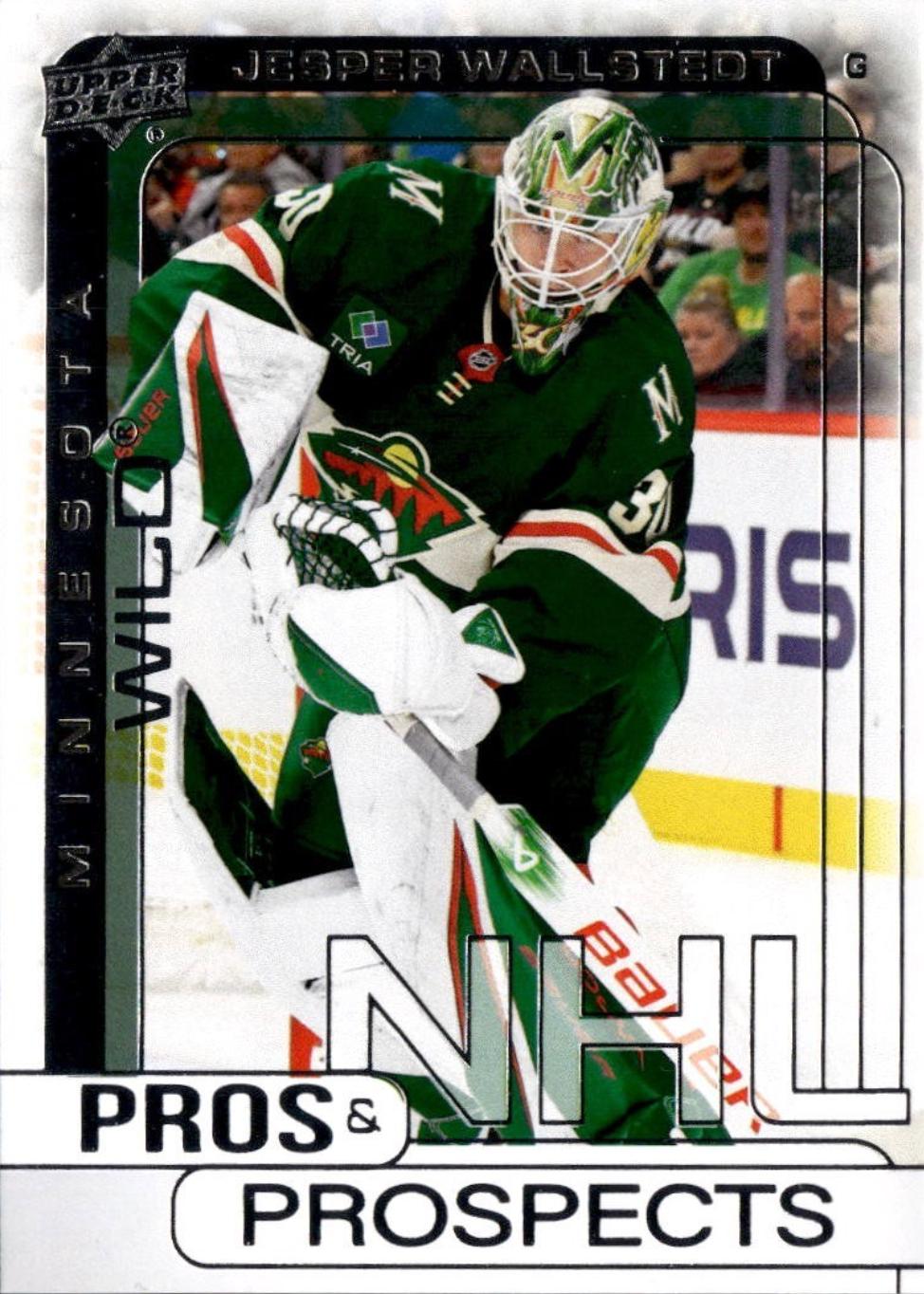 2024 Upper Deck Pros and Prospects Jesper Wallstedt #PP-27 card