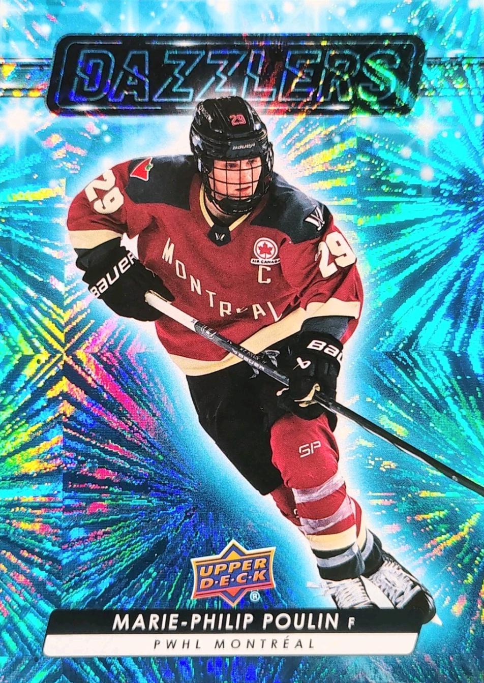 2024 Upper Deck PWHL Dazzlers Marie-Philip Poulin #DZ-2 card