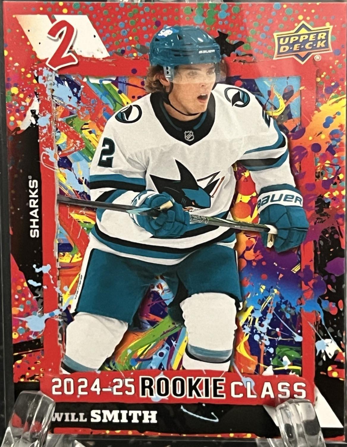 2024 Upper Deck Rookie Commemorative Class Will Smith [Red] #RC-16 card