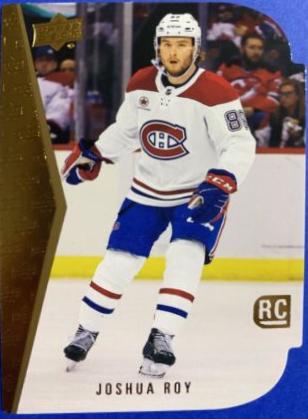 2024 Upper Deck Rookie Die-Cut Joshua Roy #RDT-6 card