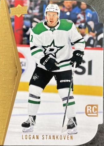 2024 Upper Deck Rookie Die-Cut Logan Stankoven #RDT-3 card