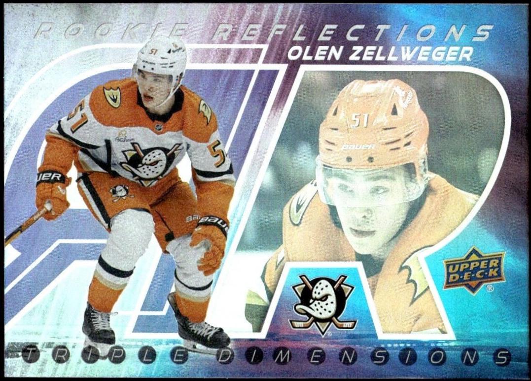 2024 Upper Deck Rookie Reflections Olen Zellweger #RR-25 card