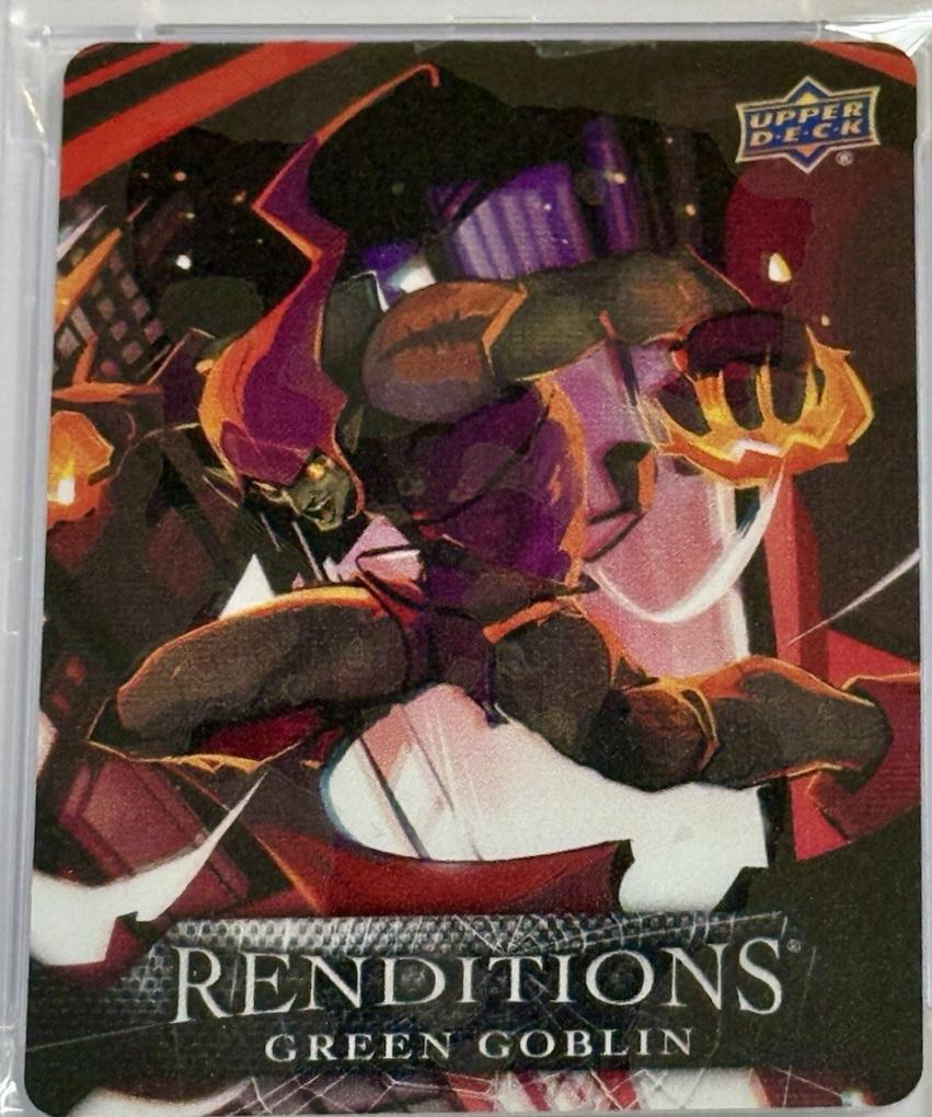 2024 Upper Deck Spider-Man Renditions Green Goblin [Metal] #72 card