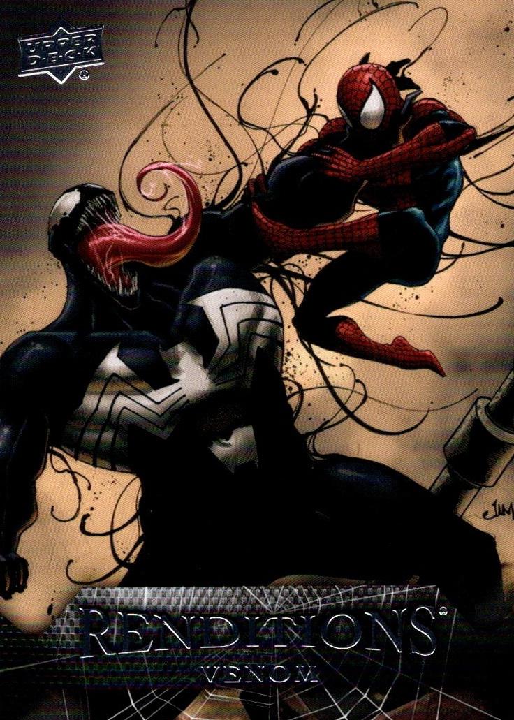2024 Upper Deck Spider-Man Renditions Venom #48 card