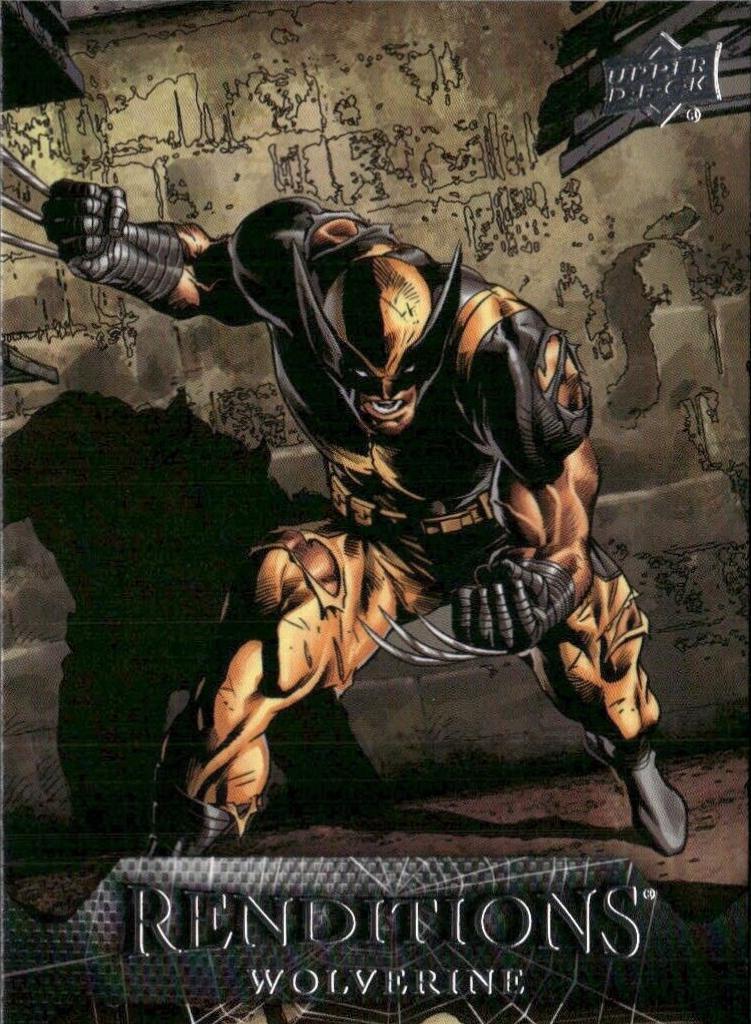 2024 Upper Deck Spider-Man Renditions Wolverine #77 card