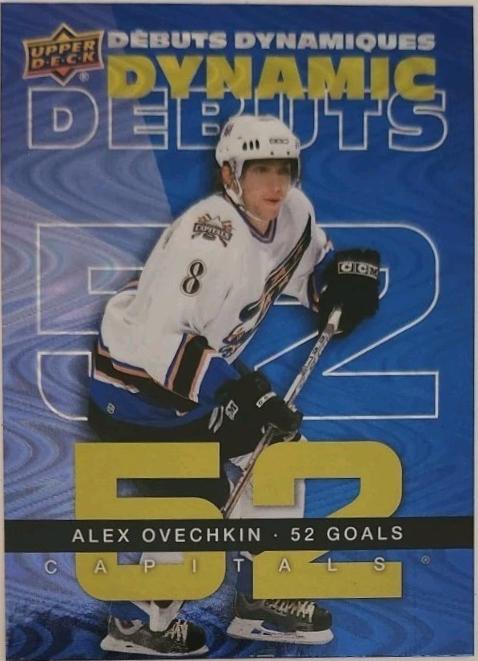 2024 Upper Deck Tim Horton's Retrospective Rookies Dynamic Debuts Alex Ovechkin #DD-3 card