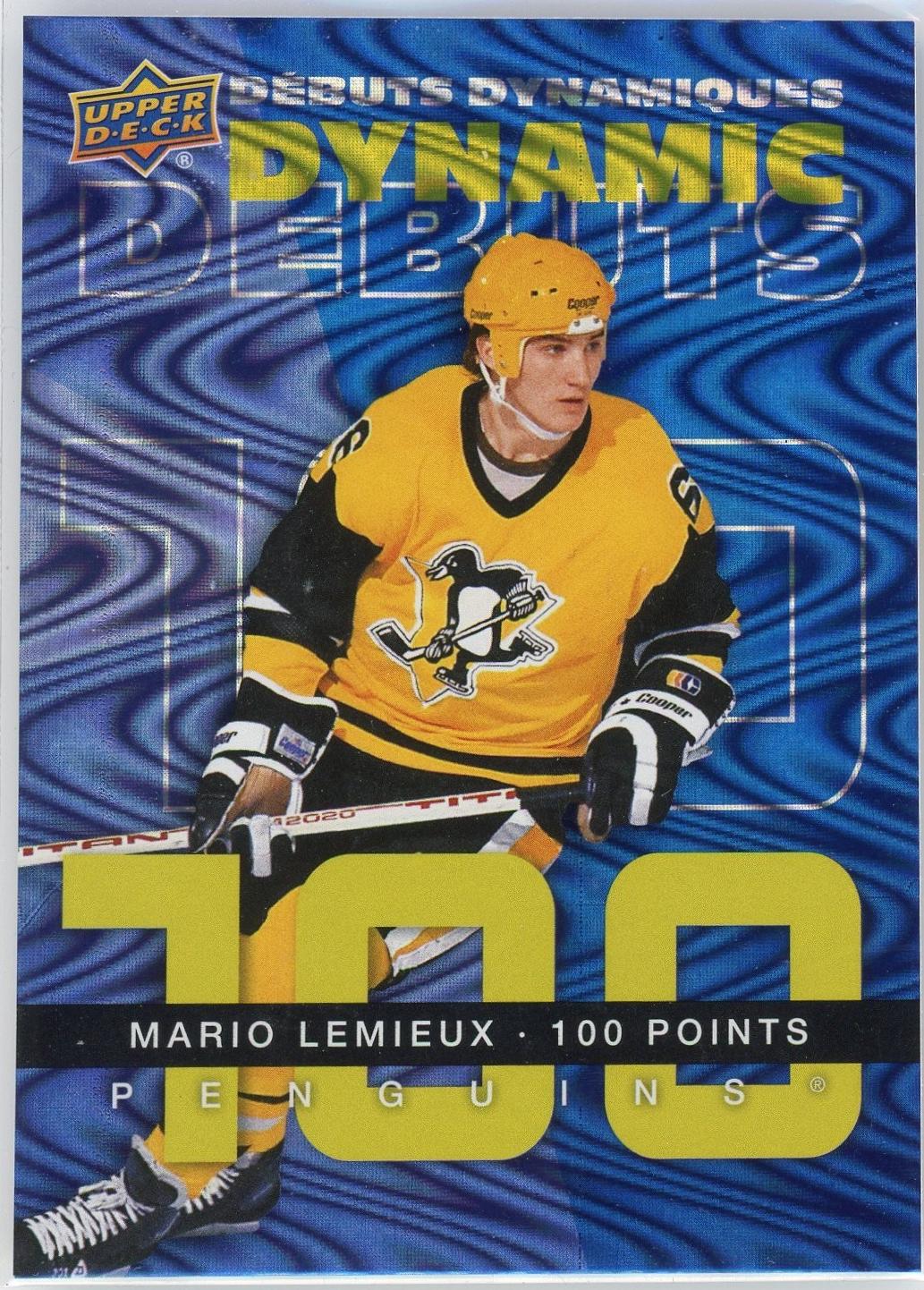 2024 Upper Deck Tim Horton's Retrospective Rookies Dynamic Debuts Mario Lemieux #DD-2 card