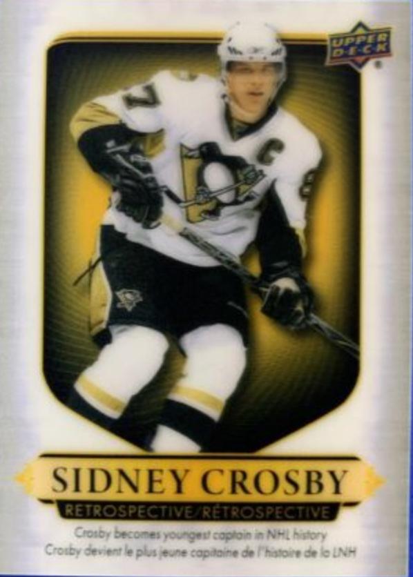 2024 Upper Deck Tim Hortons Sidney Crosby Retrospective Sidney Crosby #SC-3 card