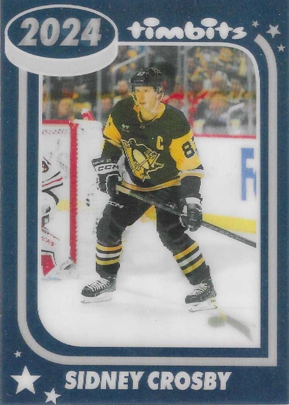 2024 Upper Deck Tim Hortons Timbits to NHL Sidney Crosby #1993 card