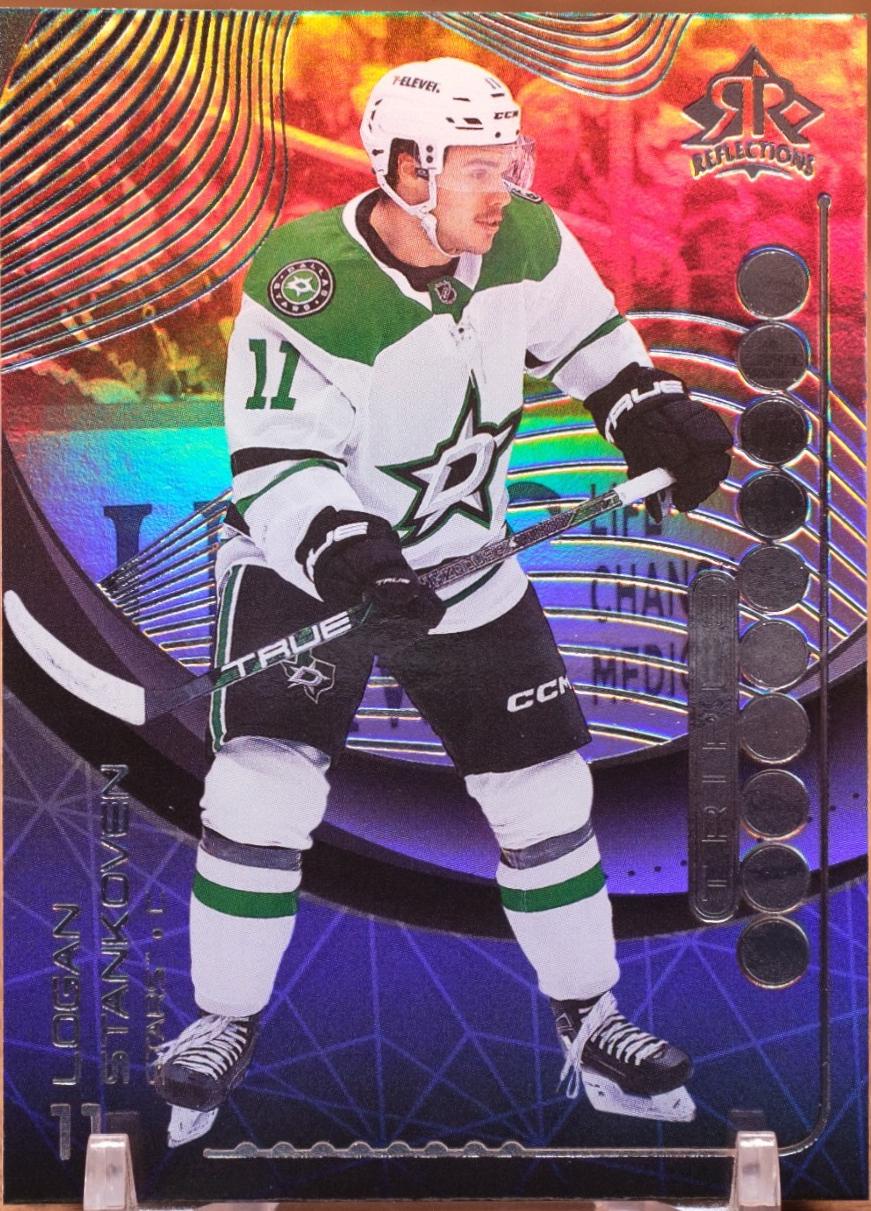 2024 Upper Deck Triple Dimensions Reflections Logan Stankoven #TDR-16 card