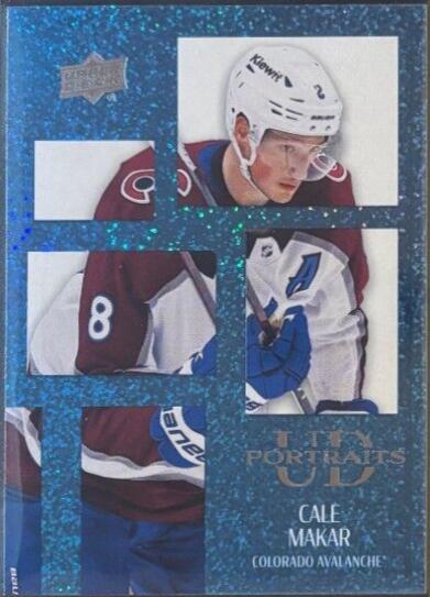 2024 Upper Deck UD Portraits Cale Makar [Speckle] #P-31 card