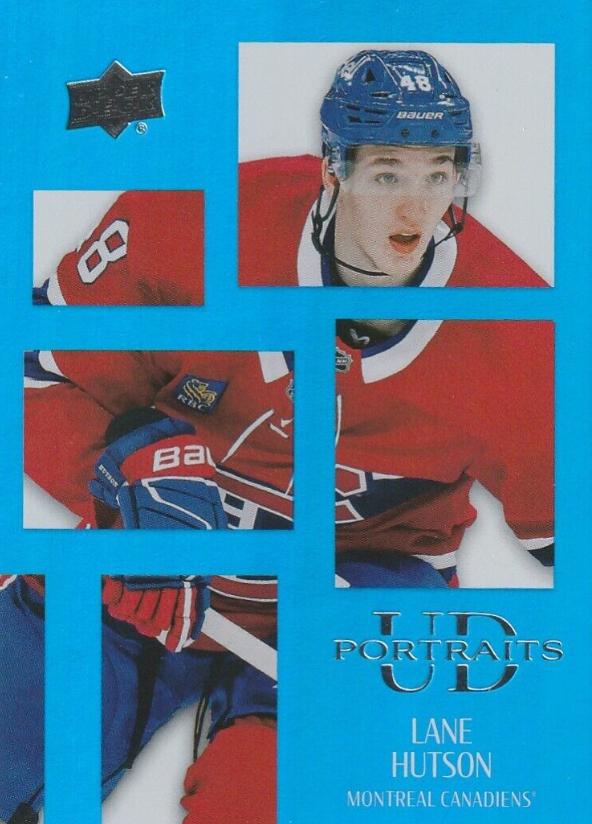 2024 Upper Deck UD Portraits Lane Hutson #P-44 card