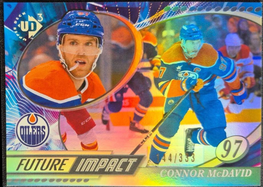 2024 Upper Deck UD3 Connor McDavid [Gold] #UD3-22 card