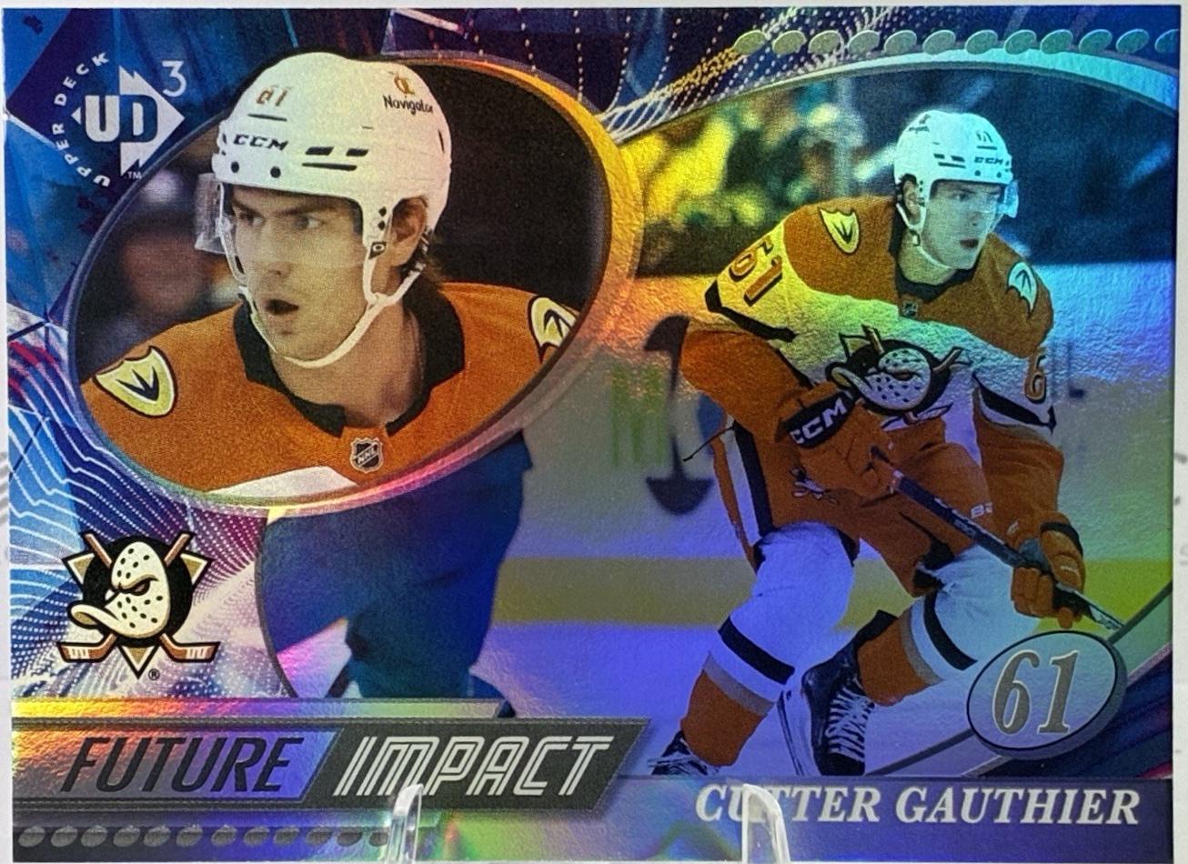 2024 Upper Deck UD3 Cutter Gauthier #UD3-12 card