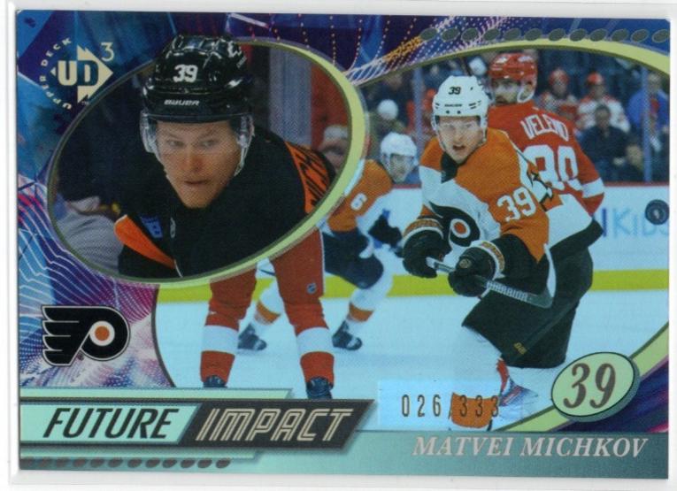 2024 Upper Deck UD3 Matvei Michkov [Gold] #UD3-8 card