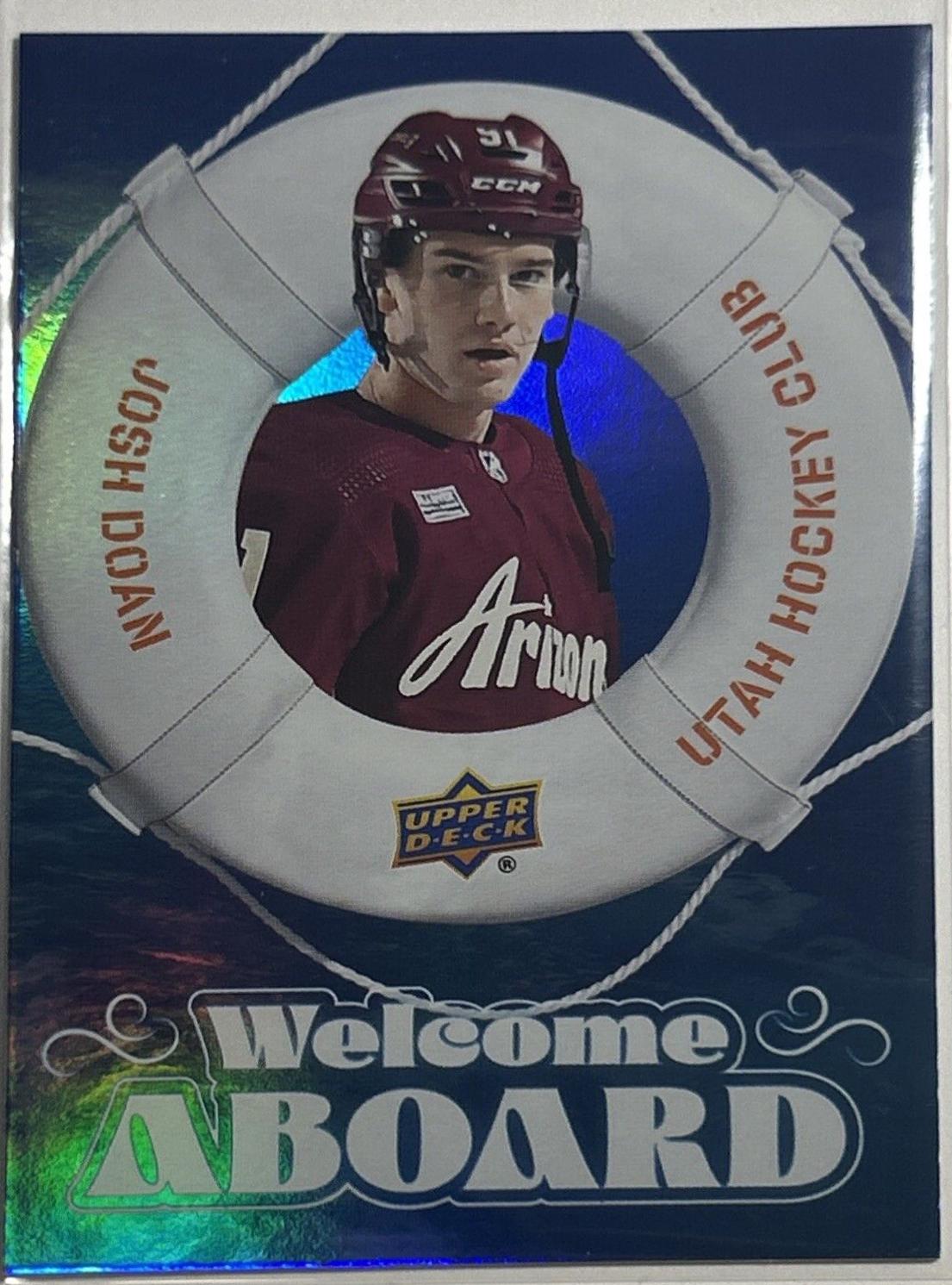 2024 Upper Deck Welcome Aboard Josh Doan #WA-11 card