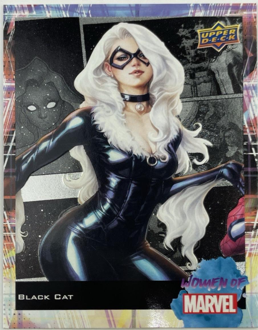 2024 Upper Deck Women of Marvel Black Cat #12 card