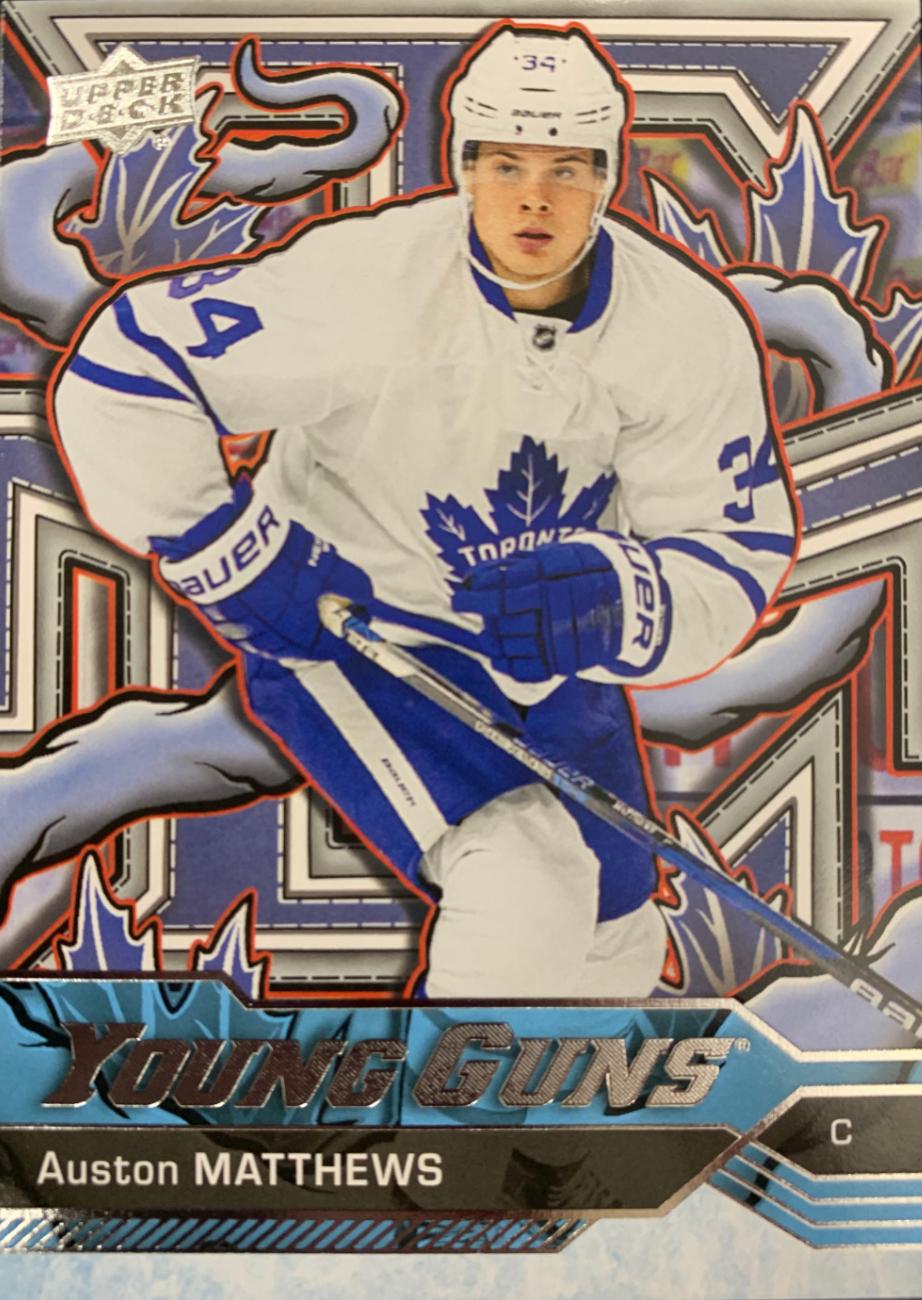 2024 Upper Deck Young Guns Renewed Series 2 Auston Matthews #YGR-15 card