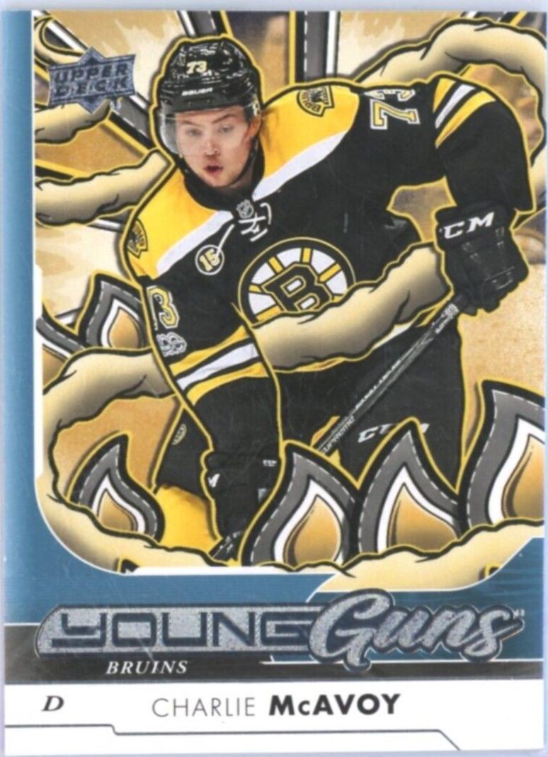 2024 Upper Deck Young Guns Renewed Series 2 Charlie McAvoy #YGR-28 card